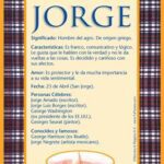 El nombre Jorge: significado y origen de un nombre con historia